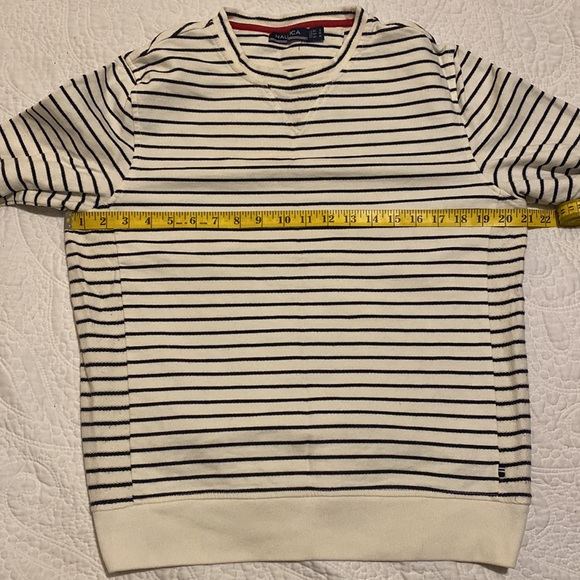 NAUTICA 100% Cotton Striped Sweatshirt - Picture 9 of 9